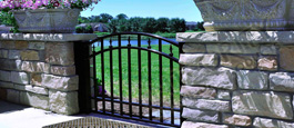Excelsior Style Suncliff Sunrise Arch Aluminum Walkway Gate